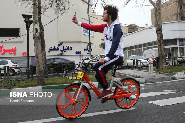 همایش بزرگ دوچرخه‌سواری در تهران