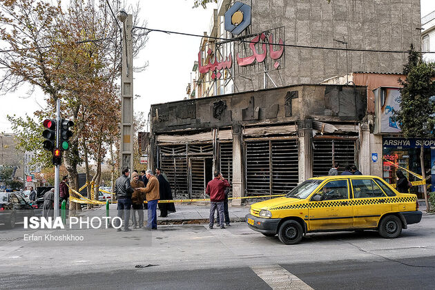 تصاویر حوادث بنزینی اخیر؛ از اعتراض تا آشوب و آسیب به اموال عمومی