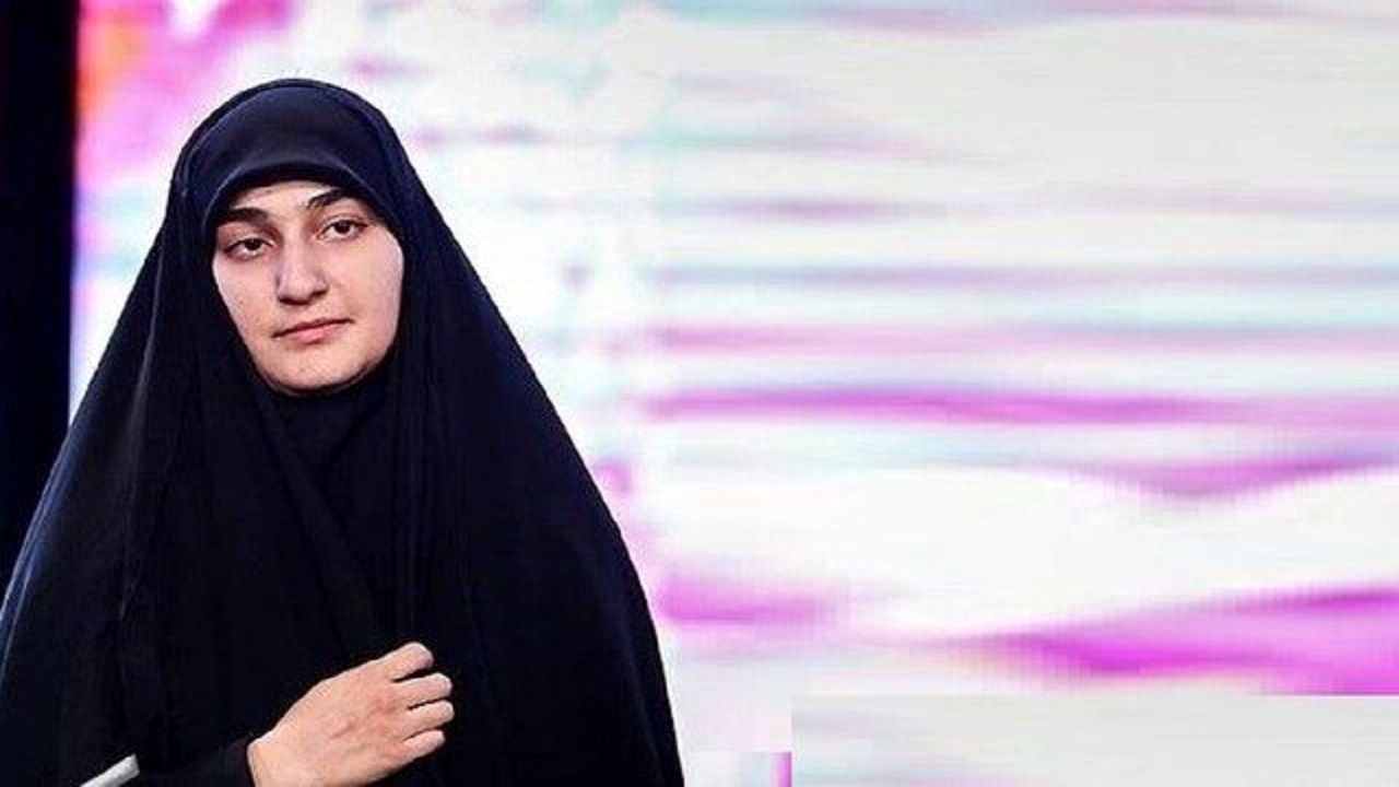 دختر سردار سلیمانی در اختتامیه جشنواره فجر + فیلم