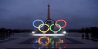 تصاویری از حمل مشعل المپیک 2024 توسط زیدان و نادال