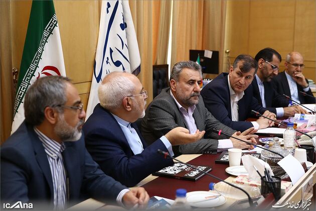 ظریف در کمیسیون امنیت ملی