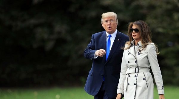 ناراحتی ترامپ از دست دادن همسرش با یک مرد +عکس