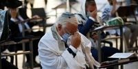 خاخام‌های یهودی برای شفای ترامپ نماز خواندند/عکس