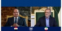 اولین گفتگوی پزشکیان و السیسی بعد از آتش بس تهران - تل آویو