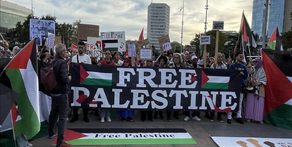 حمایت مردم آمریکا از فلسطین/ تظاهرات ضداسرائیلی بزرگ در آمریکا