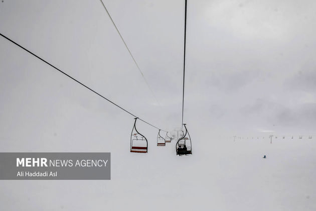 تصایر| نوروز در پیست اسکی توچال