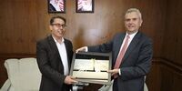 دیدار سفیر اسپانیا با مدیرعامل سازمان منطقه آزاد کیش