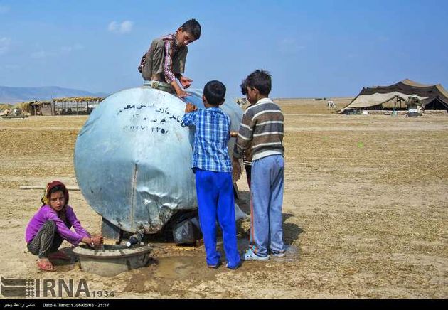 آب رسانی به عشایر «شهر آشخانه» خراسان شمالی