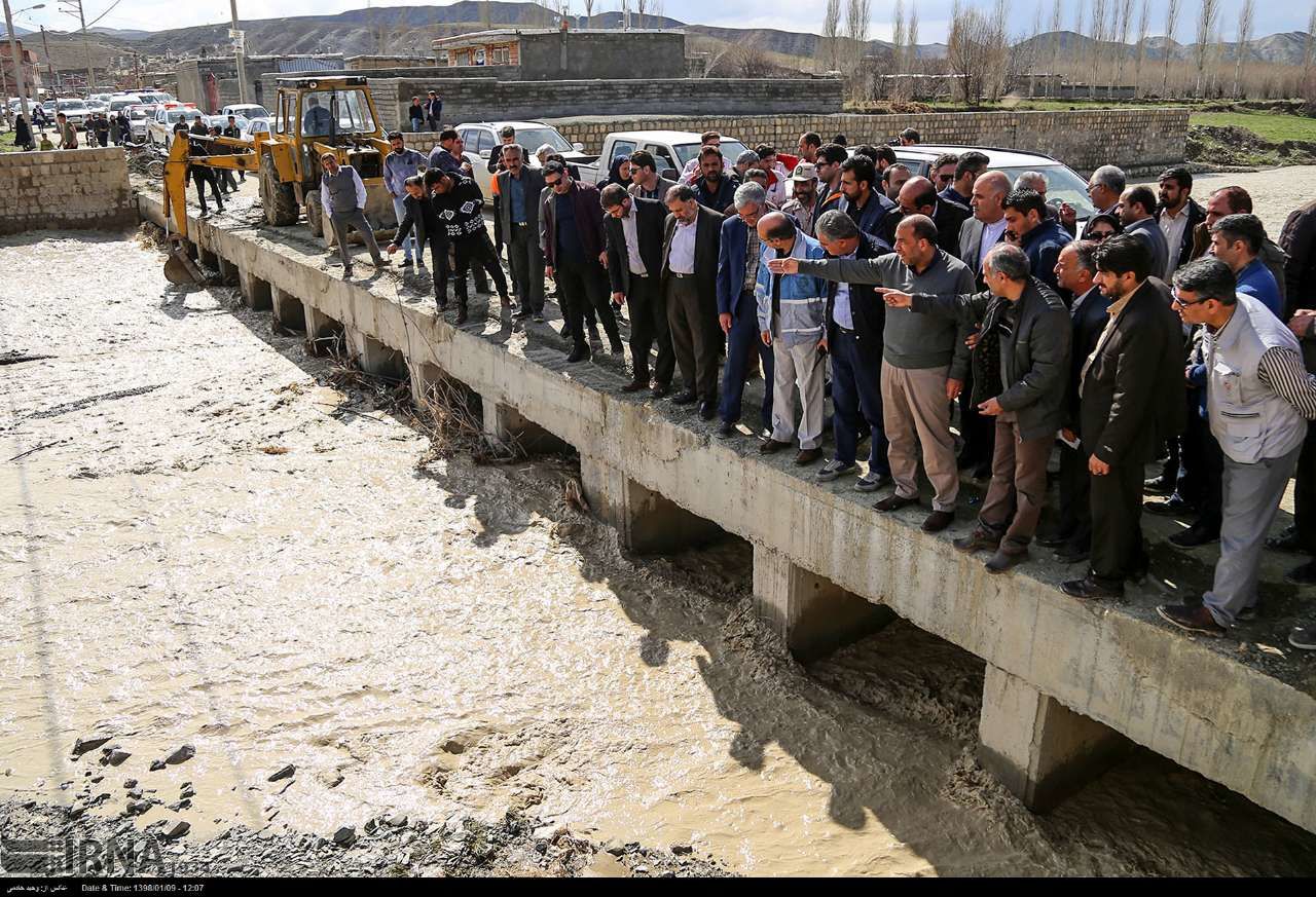 تصاویری از روستاهای سیل‌زده خراسان شمالی