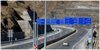 وضعیت ترافیکی کشور/ ترافیک  سنگین در جاده چالوس