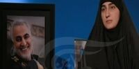 دختر سردار سلیمانی: 2 جنگنده آمریکایی می خواستند هواپیمای پدرم را هدف بگیرند