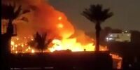 حمله پهپادی به پایگاه ویکتوریا مقر تروریستهای آمریکایی در بغداد