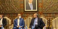 وزیرخارجه ایران وارد دمشق شد