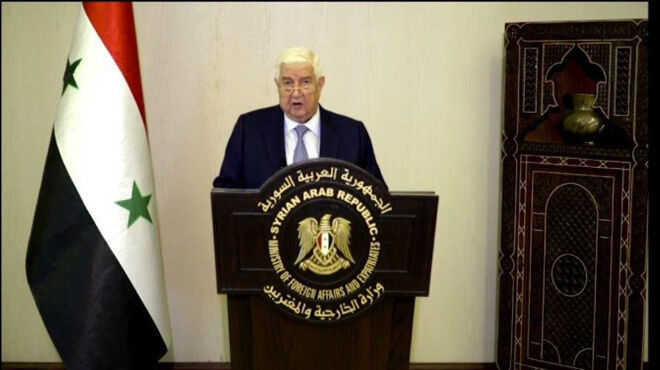 وزیر امورخارجه سوریه درگذشت