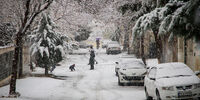 سنندج در آخرین روزهای پاییز سفید پوش شد + تصاویر