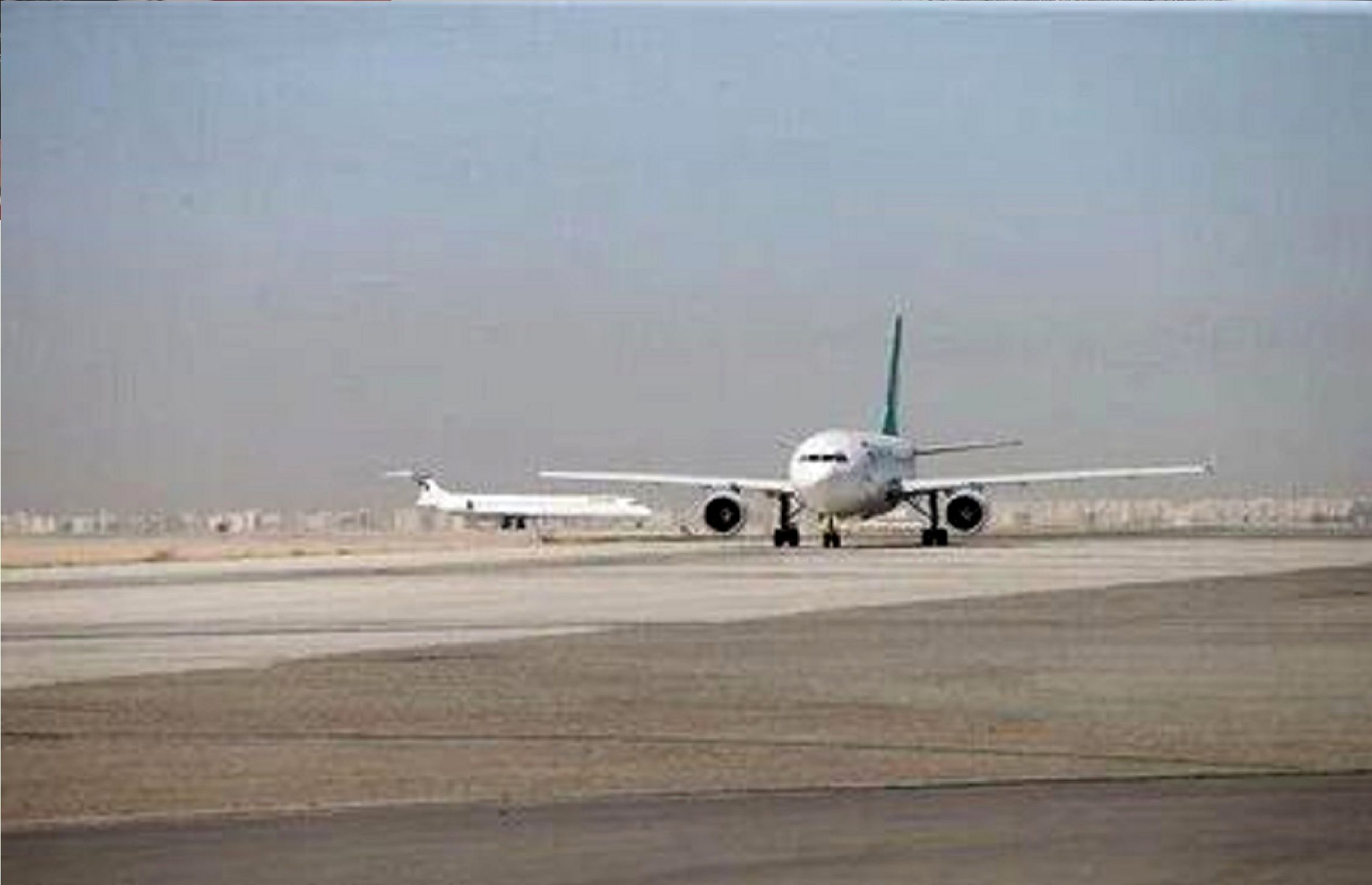 فرود یک هواپیمای دولتی ایران در فرودگاه بین المللی دوبی + عکس 