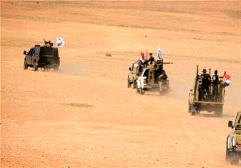 دفع حمله داعش توسط حشد الشعبی در جنوب سامرا
