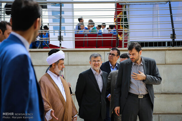 افتتاح زیپ لاین برج میلاد