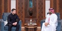 دیدار مجدد ولودیمیر زلنسکی با محمد بن سلمان