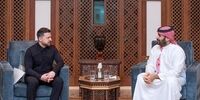 دیدار مجدد ولودیمیر زلنسکی با محمد بن سلمان