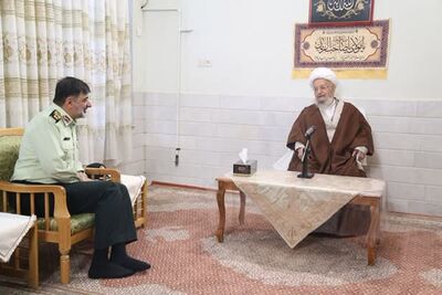 این مرجع تقلید از سردار رادان قدردانی کرد
