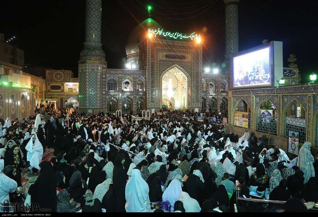 احیاء شب بیست و یکم در امام زاده صالح (ع)