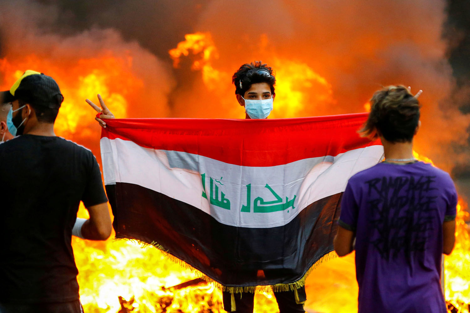ربوده شدن 68 عراقی در جریان اعتراضات