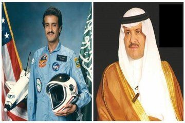 فضانوردی پسر پادشاه عربستان سعودی+عکس