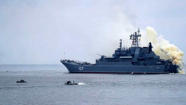 مانور نظامی روسیه در آبهای شمالی