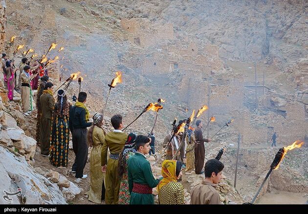 جشن نوروز در روستای پالنگان