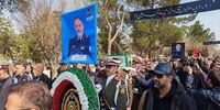 عکسی از مزار وزیر دفاع در بهشت زهرا