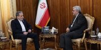 دیدار سرکنسول ایران در دبی با وزیر امور خارجه