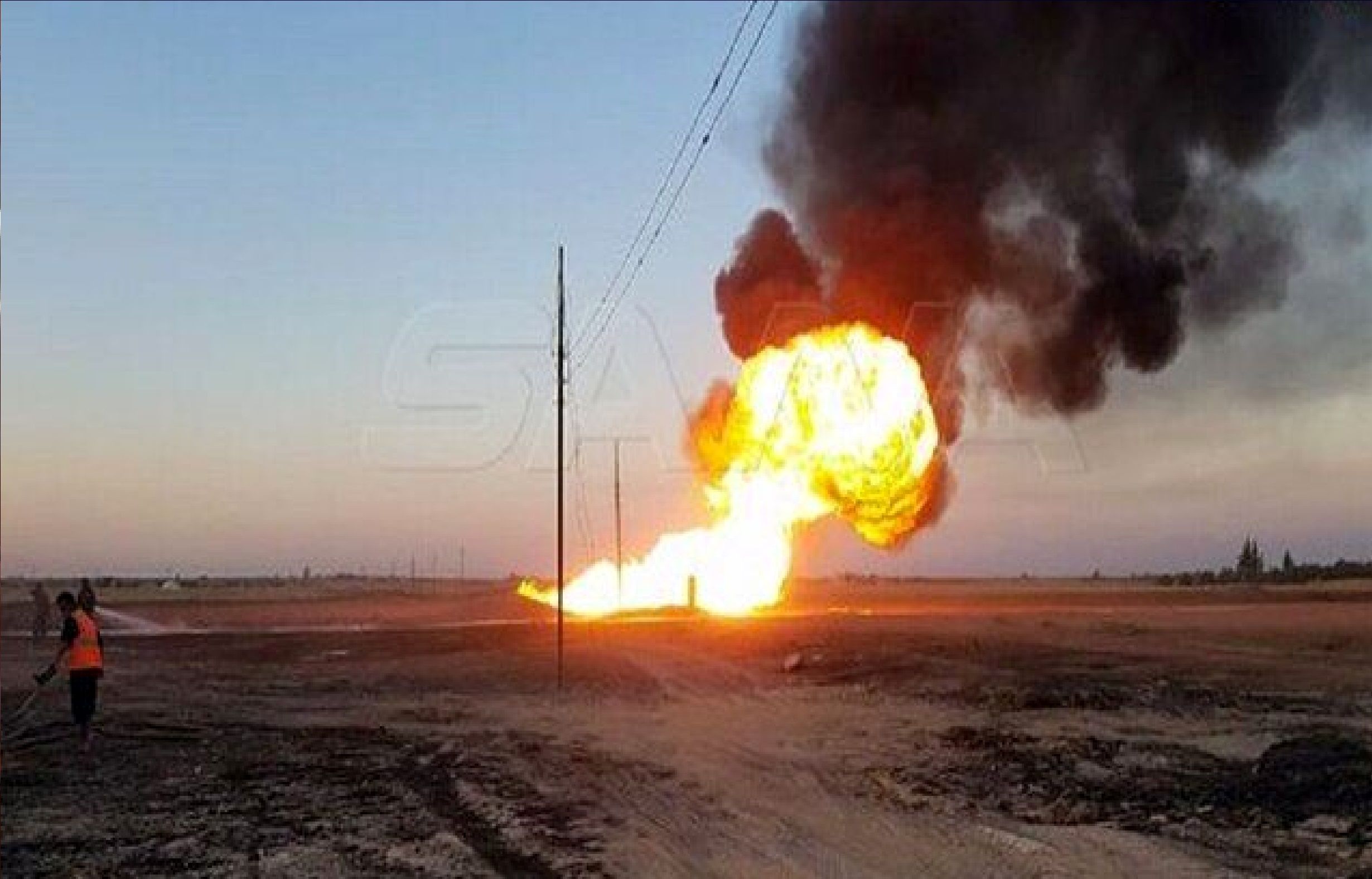 وقوع انفجار شدید در حومه لاذقیه سوریه