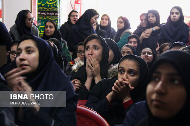 تماشای فینال آسیا در مدارس مشهد