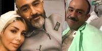 تصویری جدید از مهران غفوریان روی تخت بیمارستان