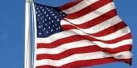 پرچم آمریکا نیمه‌ برافراشته شد