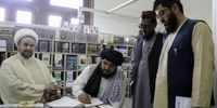 تصاویر پربازدید از حضور طالبان در نمایشگاه کتاب تهران