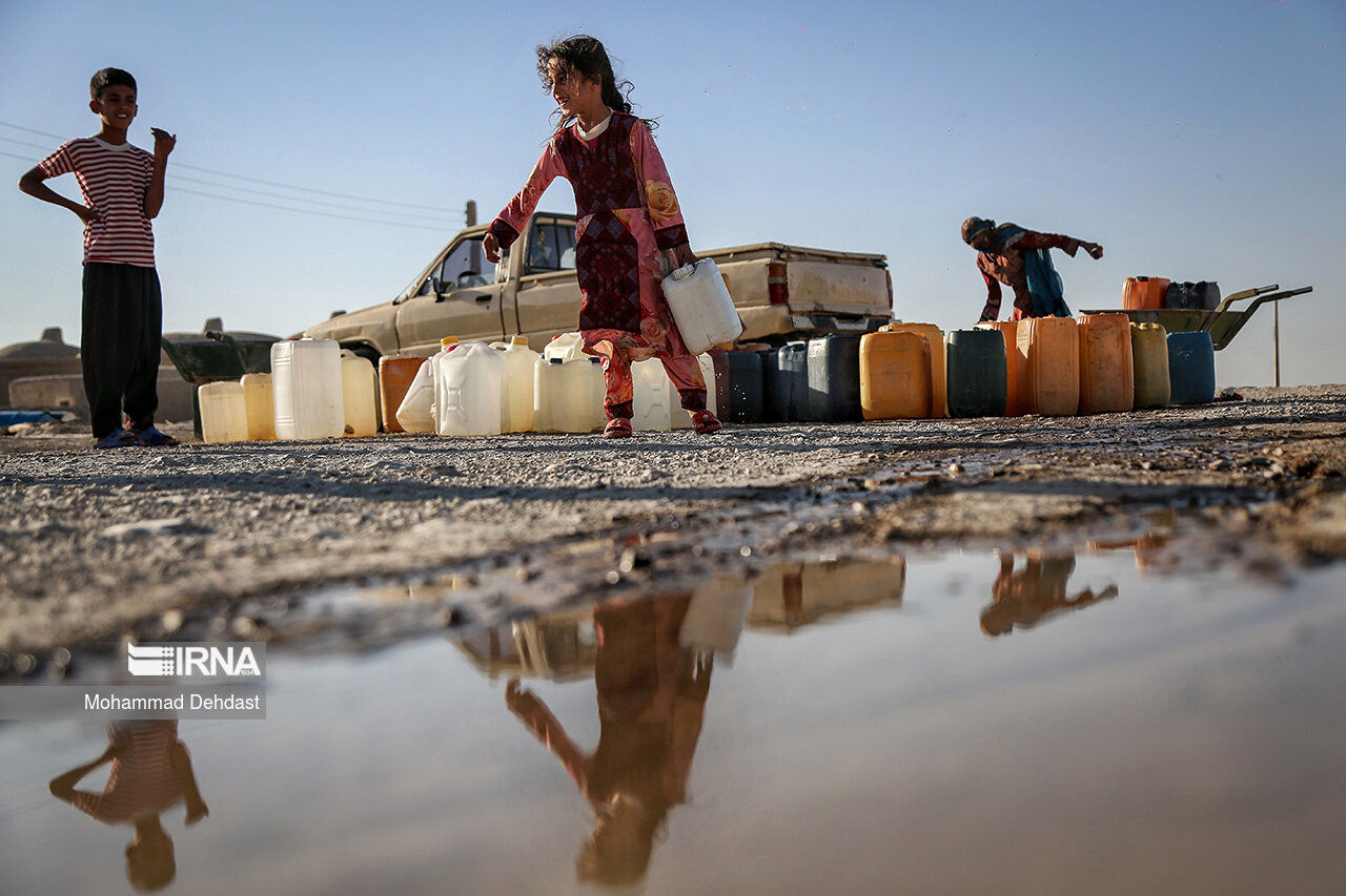 تصاویر| داستان تکراری «آب» در سیستان