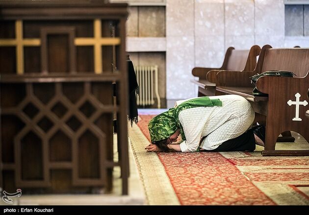 مراسم عید پاک در کلیسای گریگور مقدس