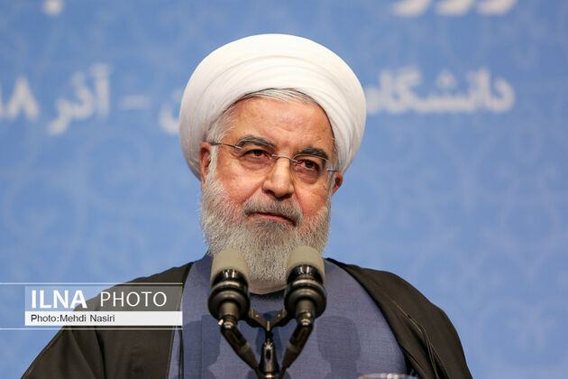 تصاویر مراسم روز دانشجو با حضور حسن روحانی