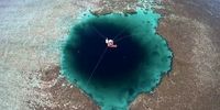 کشف عمیق‌ترین حفره آبی جهان در مکزیک