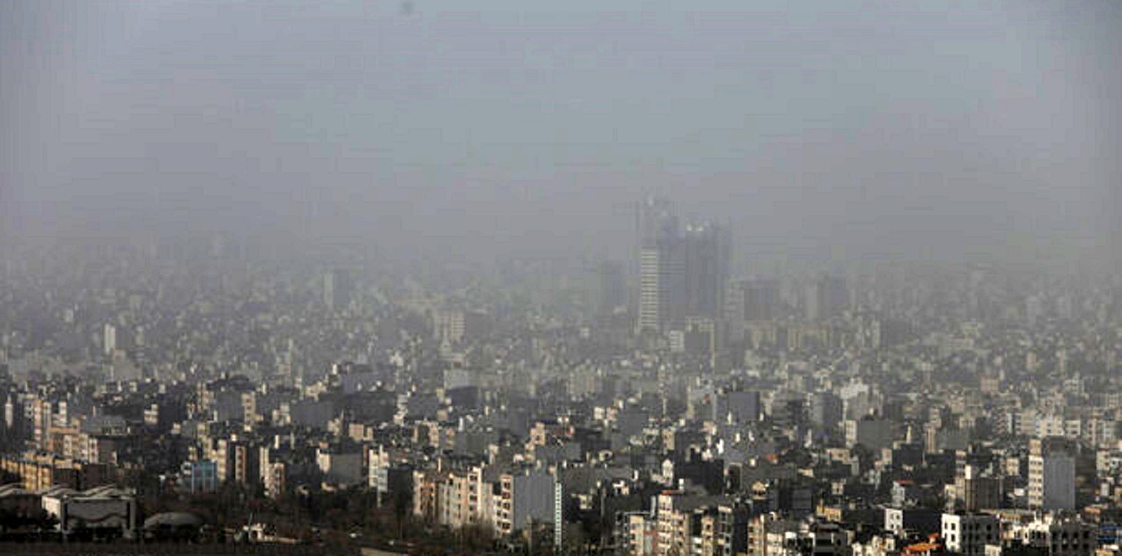 پایتخت صبح را با هوای آلوده آغاز کرد / ناسالم برای گروه‌های حساس