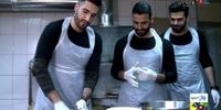 آموزش طبخ کوبیده توسط ورزشکاران ایرانی در تلویزیون رومانی +عکس