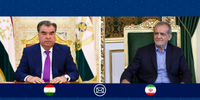 پیام پزشکیان به رئیس جمهور تاجیکستان