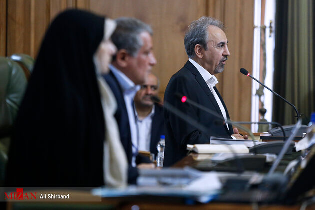 ادای سوگند شهردار تهران در جلسه امروز شورای شهر