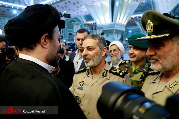 تجدید میثاق فرماندهان ارتش با آرمان های امام راحل
