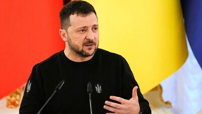 زلنسکی: اوکراین هم مانند اسرائیل به کمک نیاز دارد