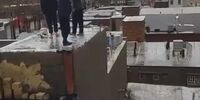  ویدئویی از زیر آب رفتن کوهدشت لرستان در روز گذشته