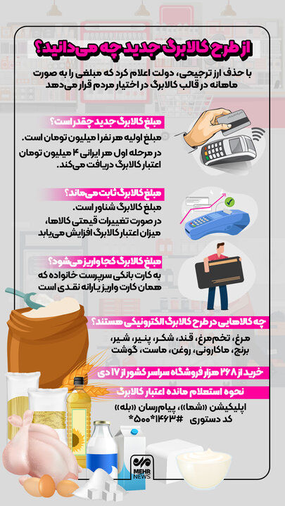 جزئیاتی از طرح کالابرگ جدید/ چه کالاهایی در این طرح هستند؟