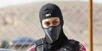 اولین مسابقه جهانی یک زن موتور سواری ایرانی/عکس فهمیه نعمت اللهی در مسابقه موتورکراس